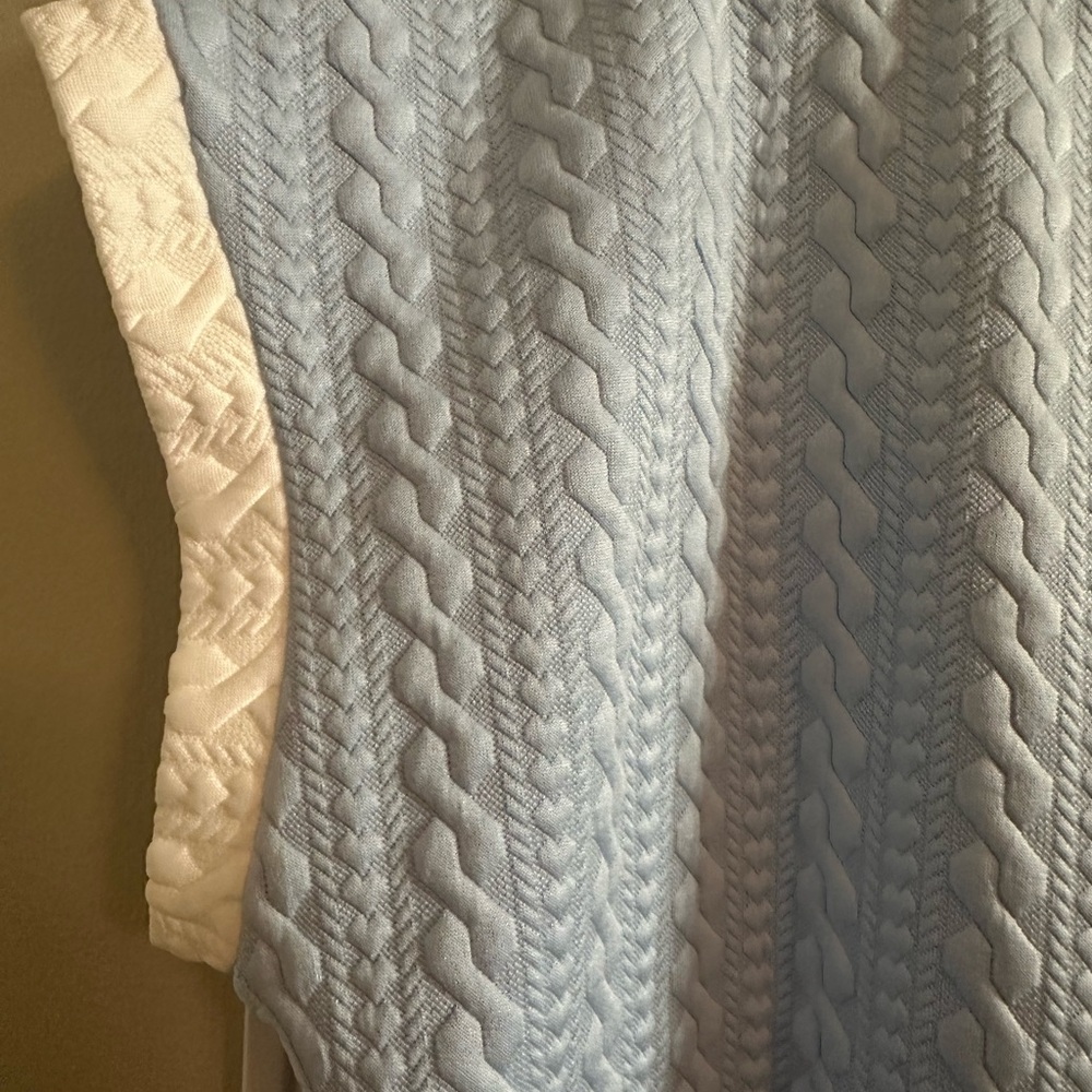 Cozy Light Blue Skirt Set - Picture 4 of 8